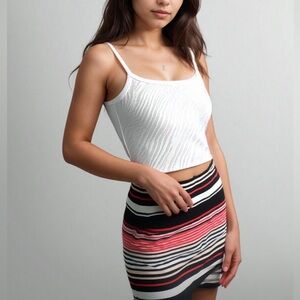 Ann Taylor striped multicolor pencil skirt ❤️